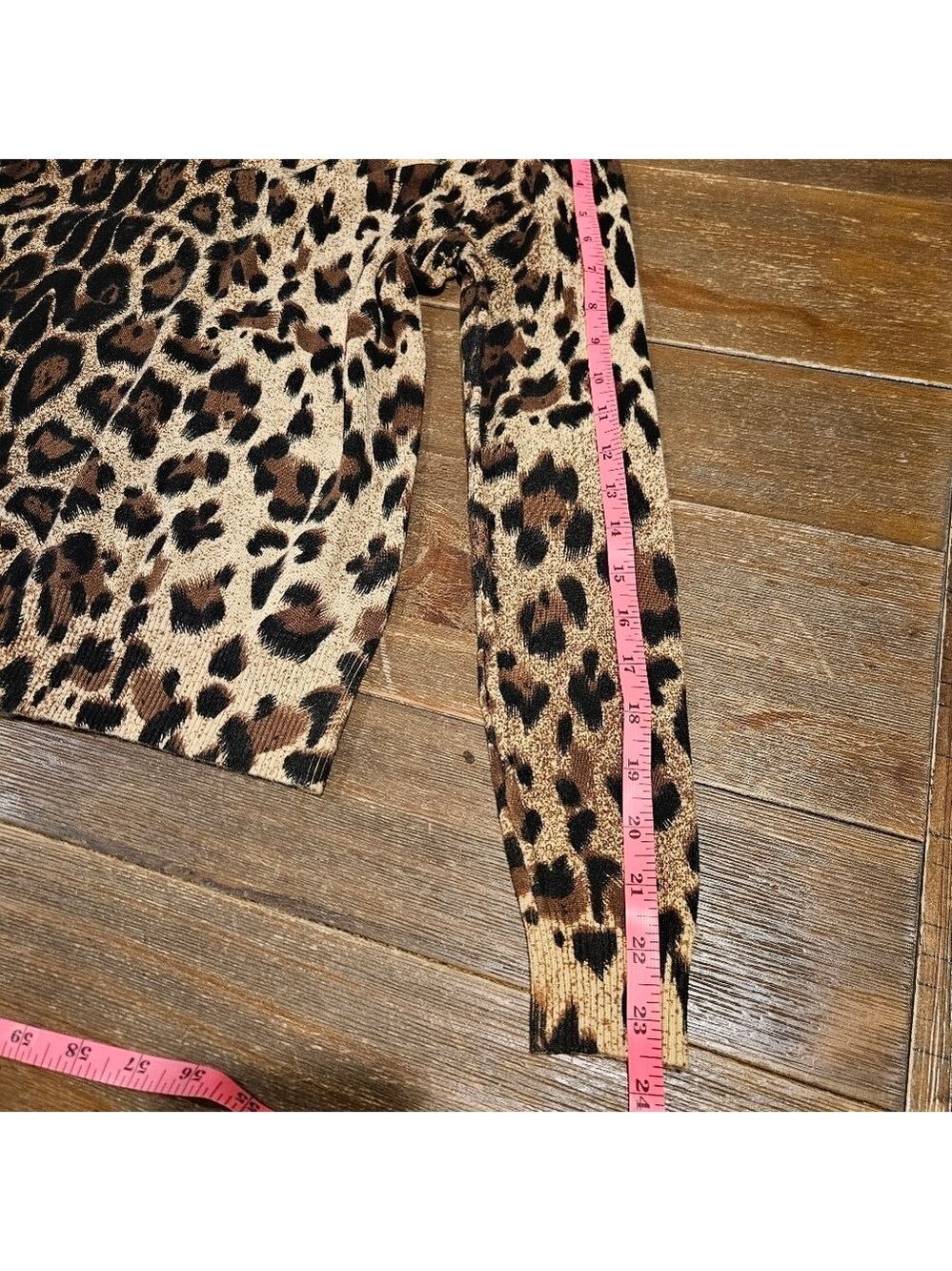 INC Women's Tight-Knit Animal Print Jeweled Neckline Pullover Sweater Size S - Picture 11 of 11